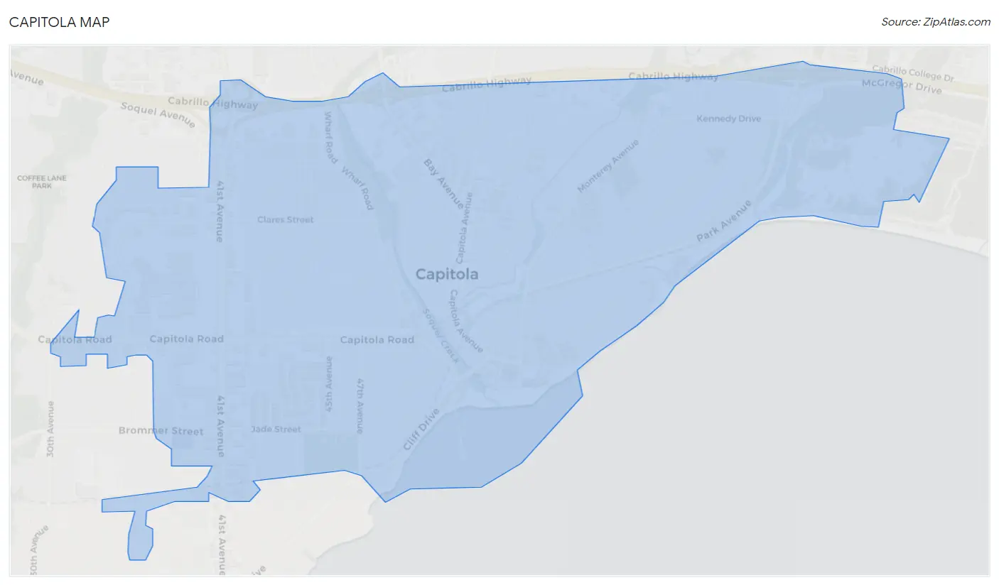 Capitola Map