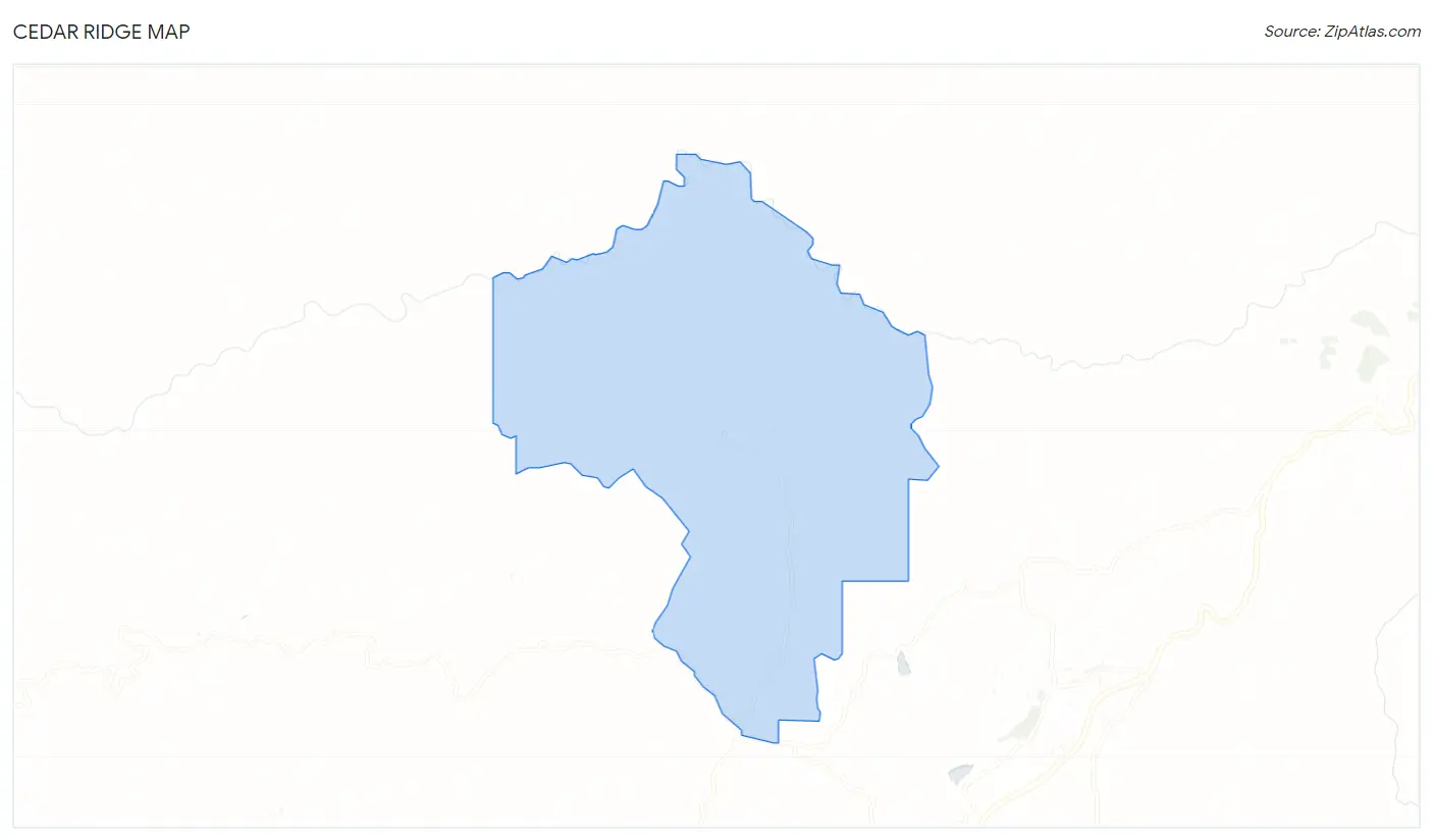 Cedar Ridge Map