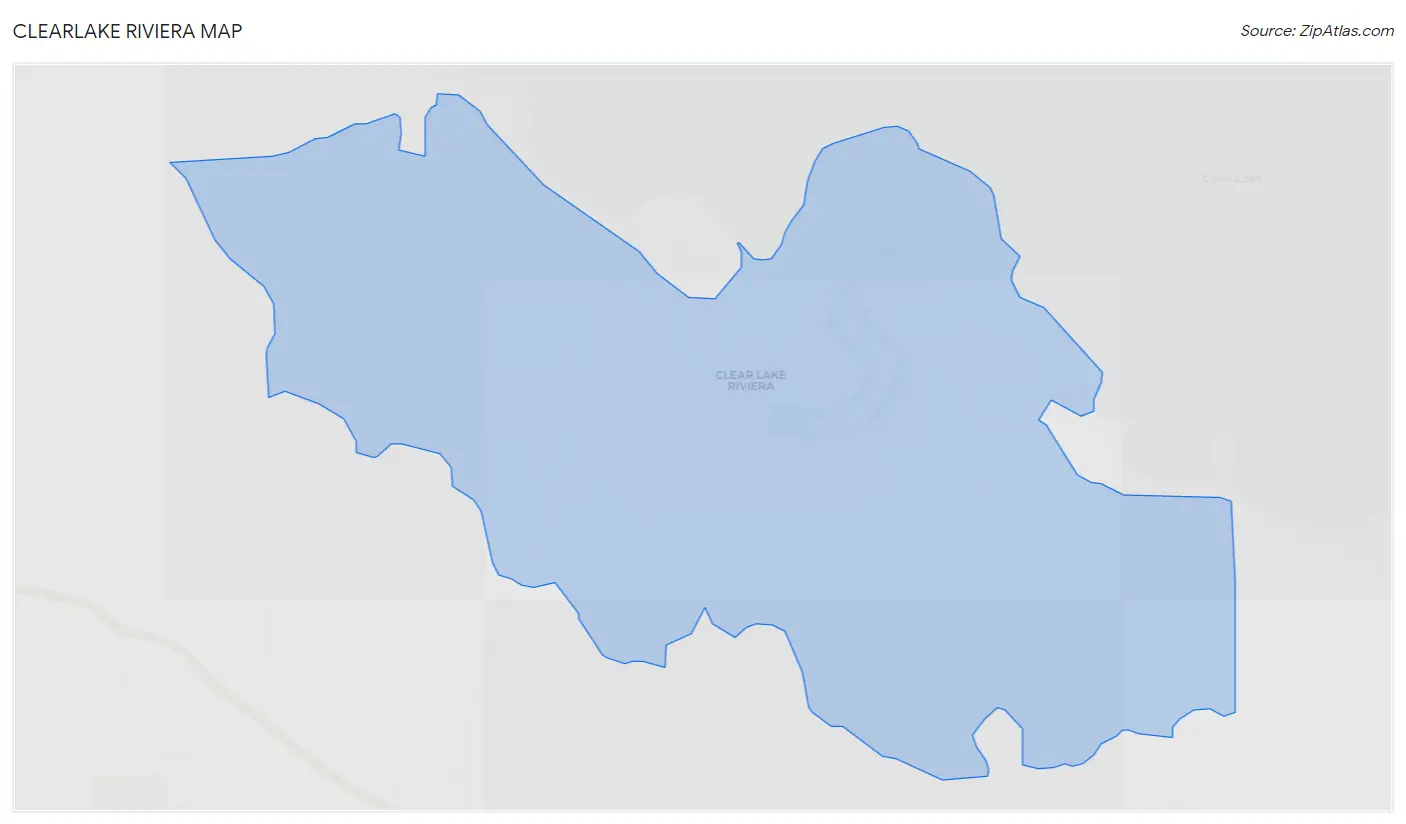 Clearlake Riviera Map