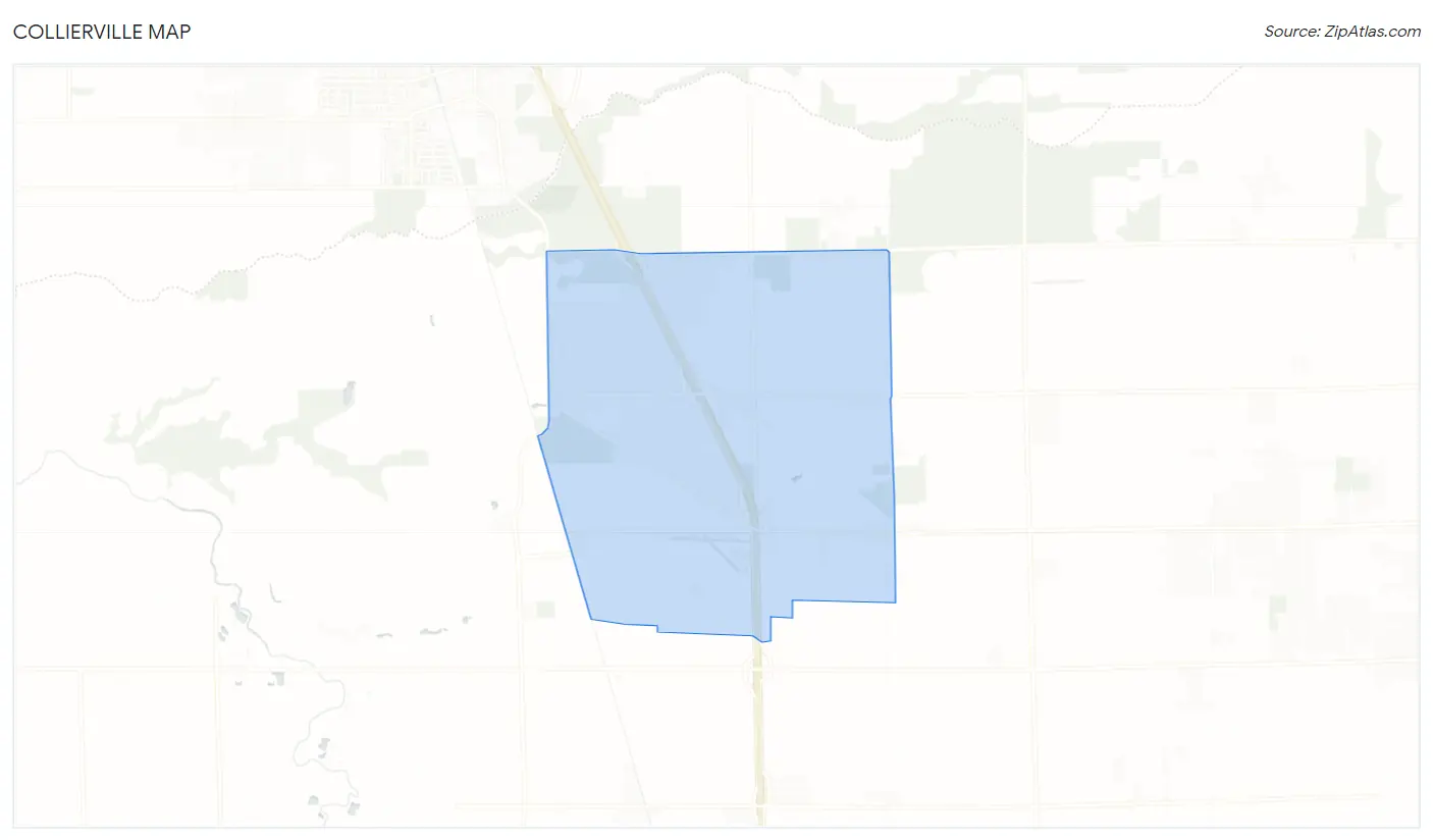 Collierville Map