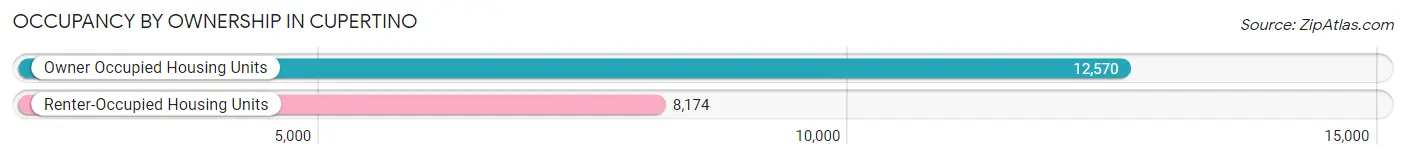 Occupancy by Ownership in Cupertino