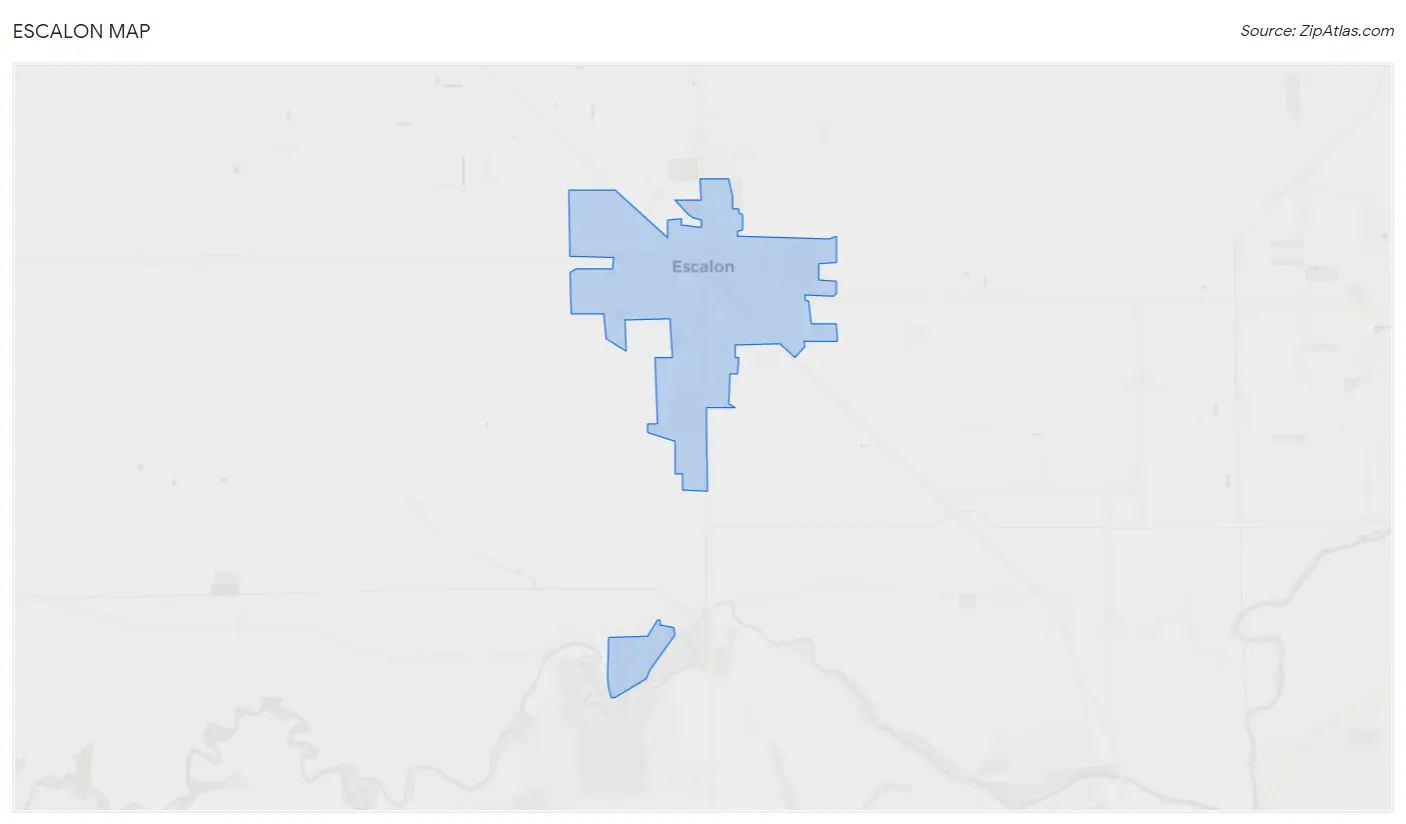 Escalon Map