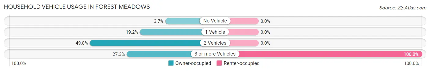 Household Vehicle Usage in Forest Meadows