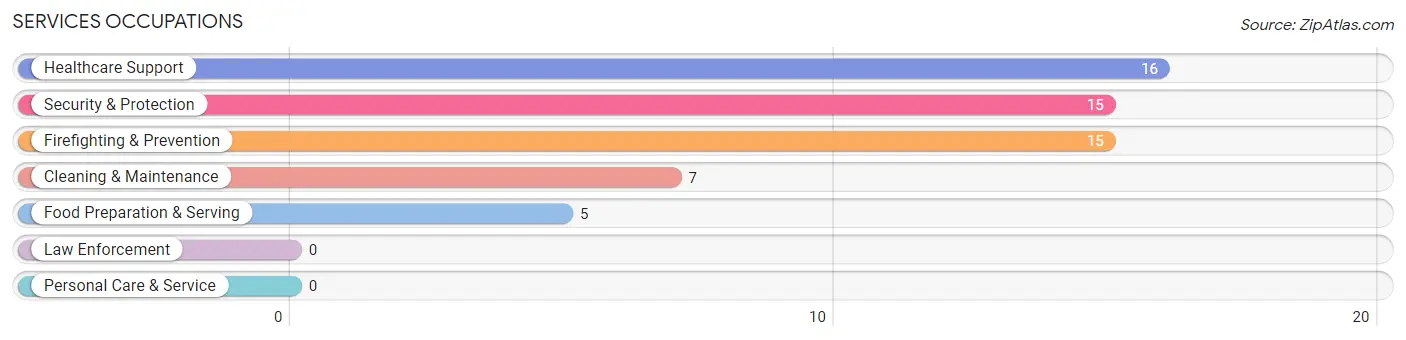 Services Occupations in Fort Jones