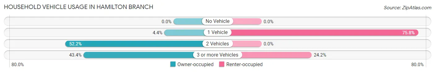 Household Vehicle Usage in Hamilton Branch