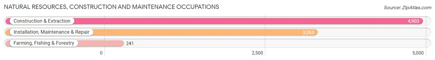 Natural Resources, Construction and Maintenance Occupations in Hayward