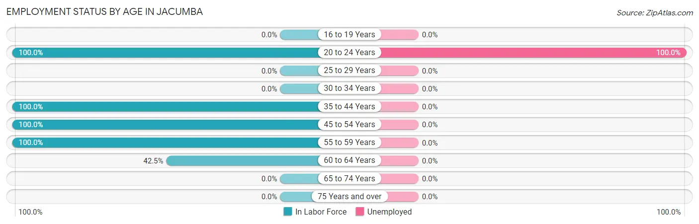 Employment Status by Age in Jacumba