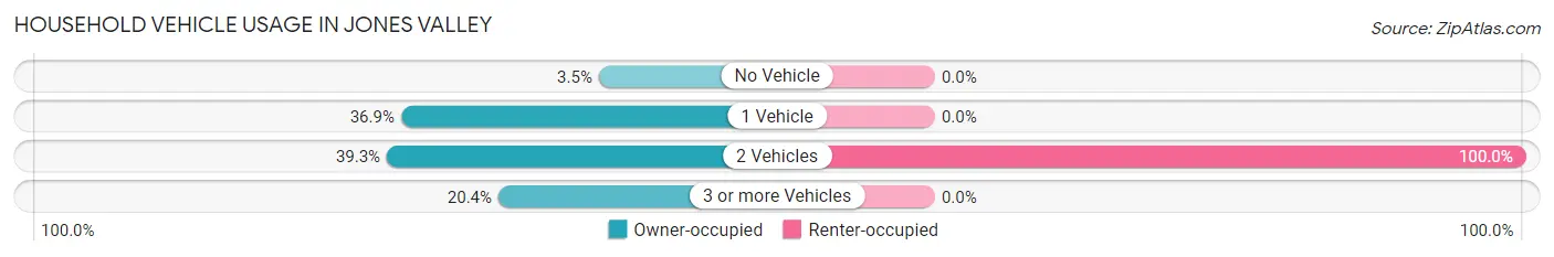 Household Vehicle Usage in Jones Valley