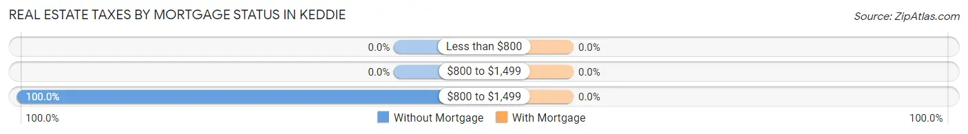 Real Estate Taxes by Mortgage Status in Keddie