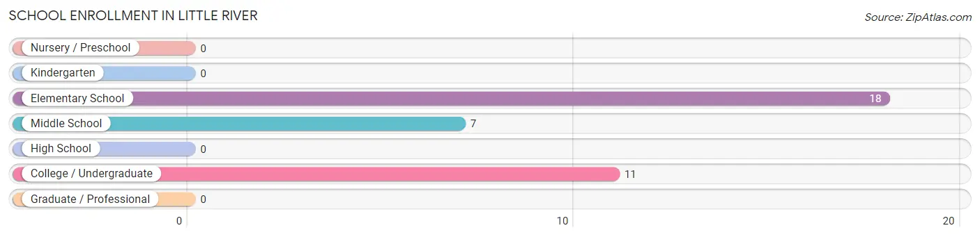 School Enrollment in Little River