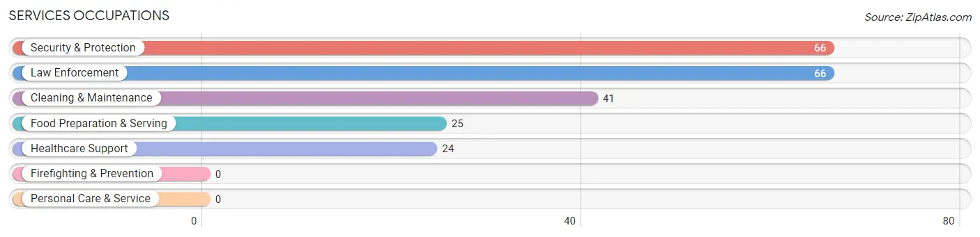 Services Occupations in Loma Rica