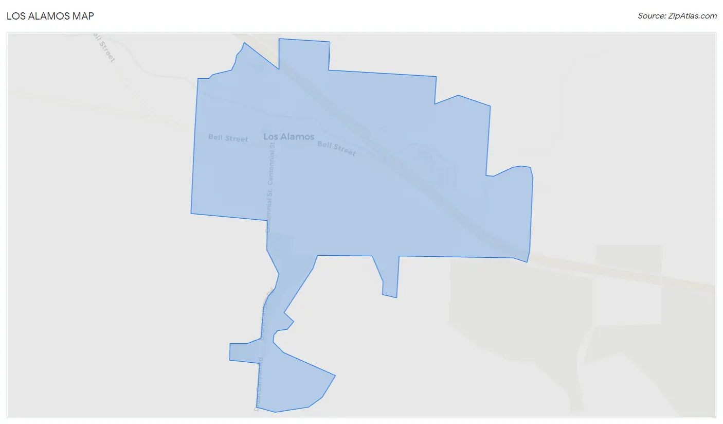 Los Alamos Map