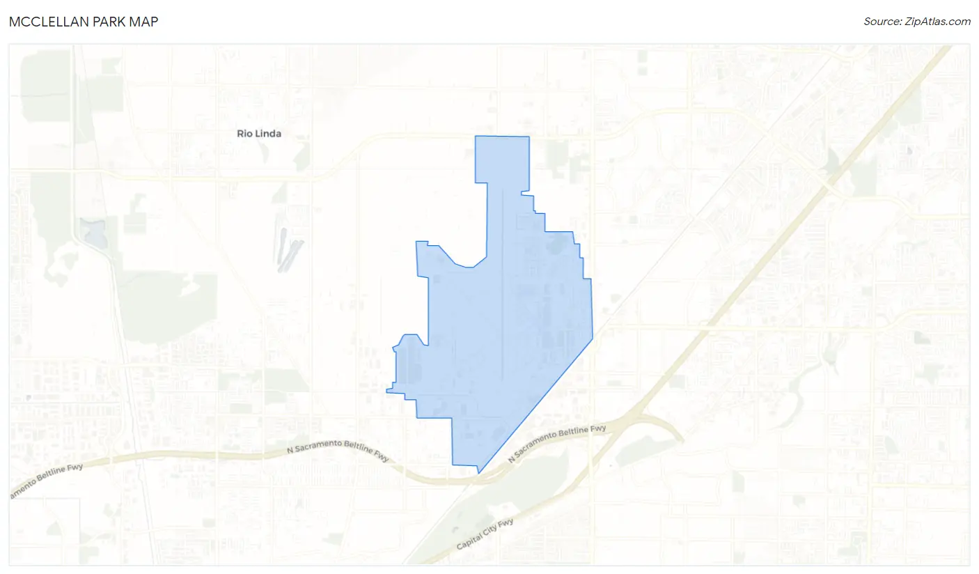 McClellan Park Map