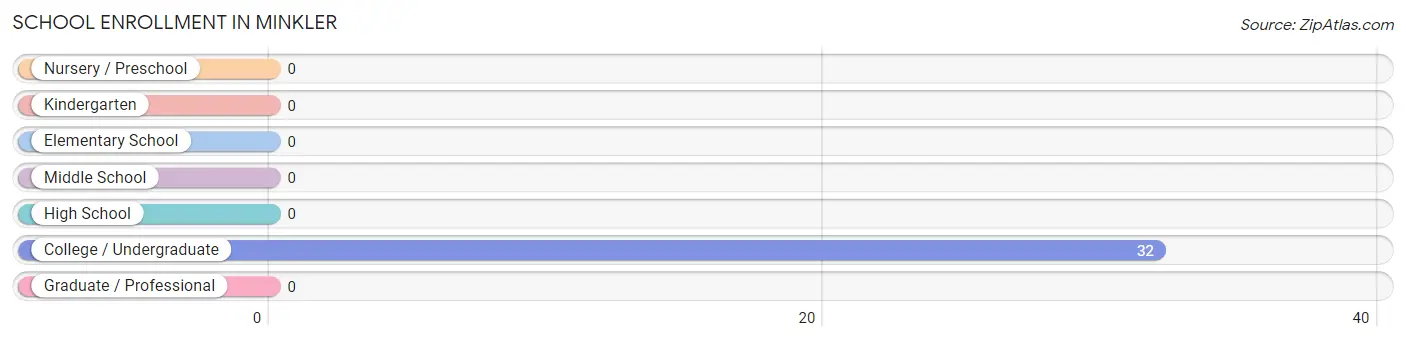 School Enrollment in Minkler