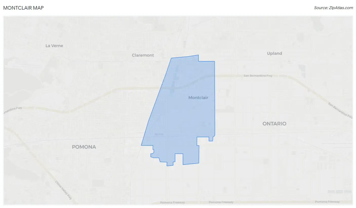 Montclair Map