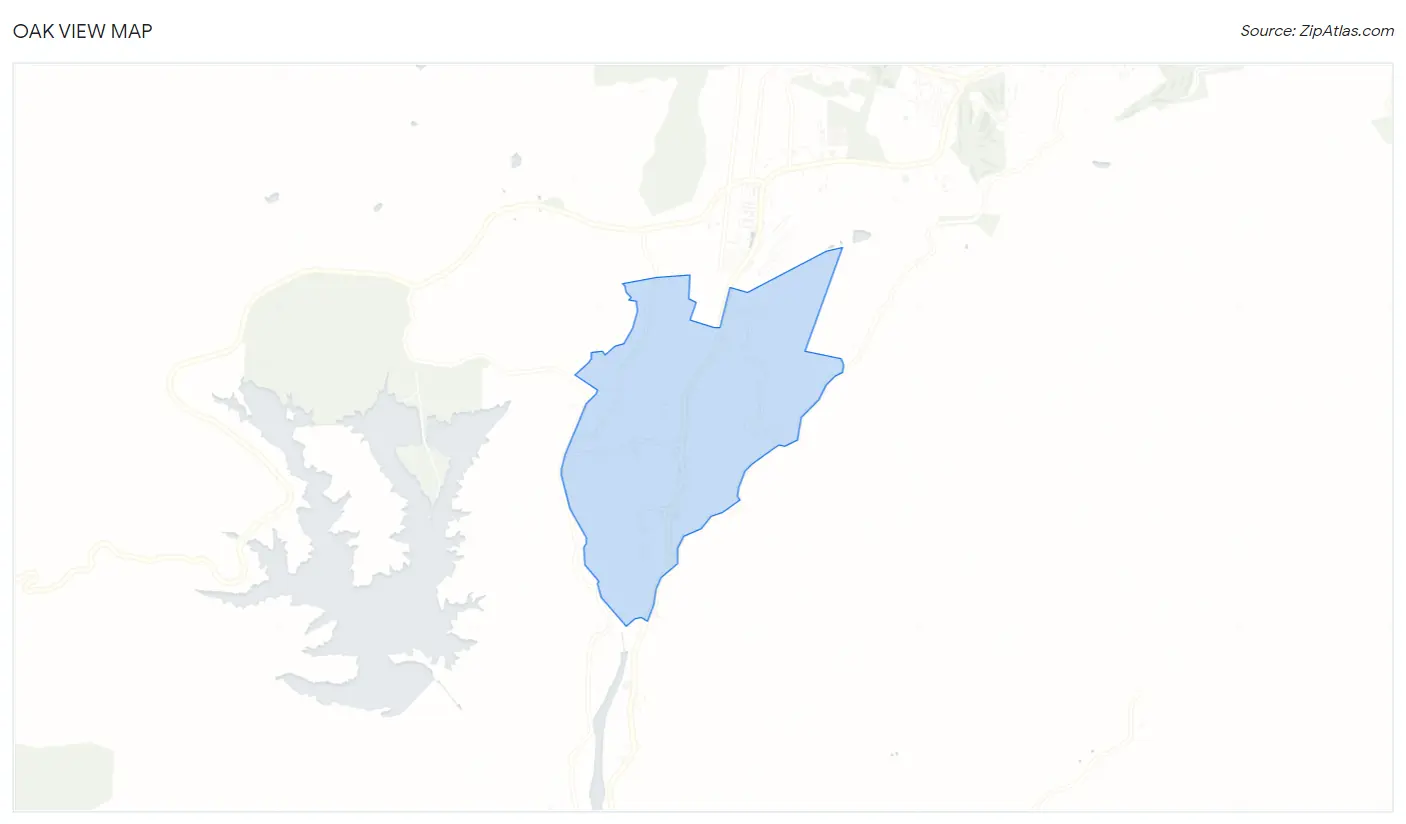 Oak View Map