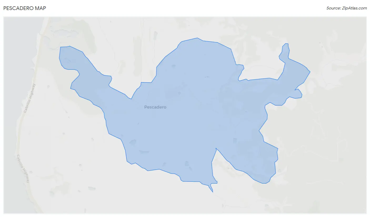 Pescadero Map