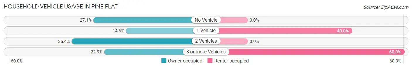 Household Vehicle Usage in Pine Flat