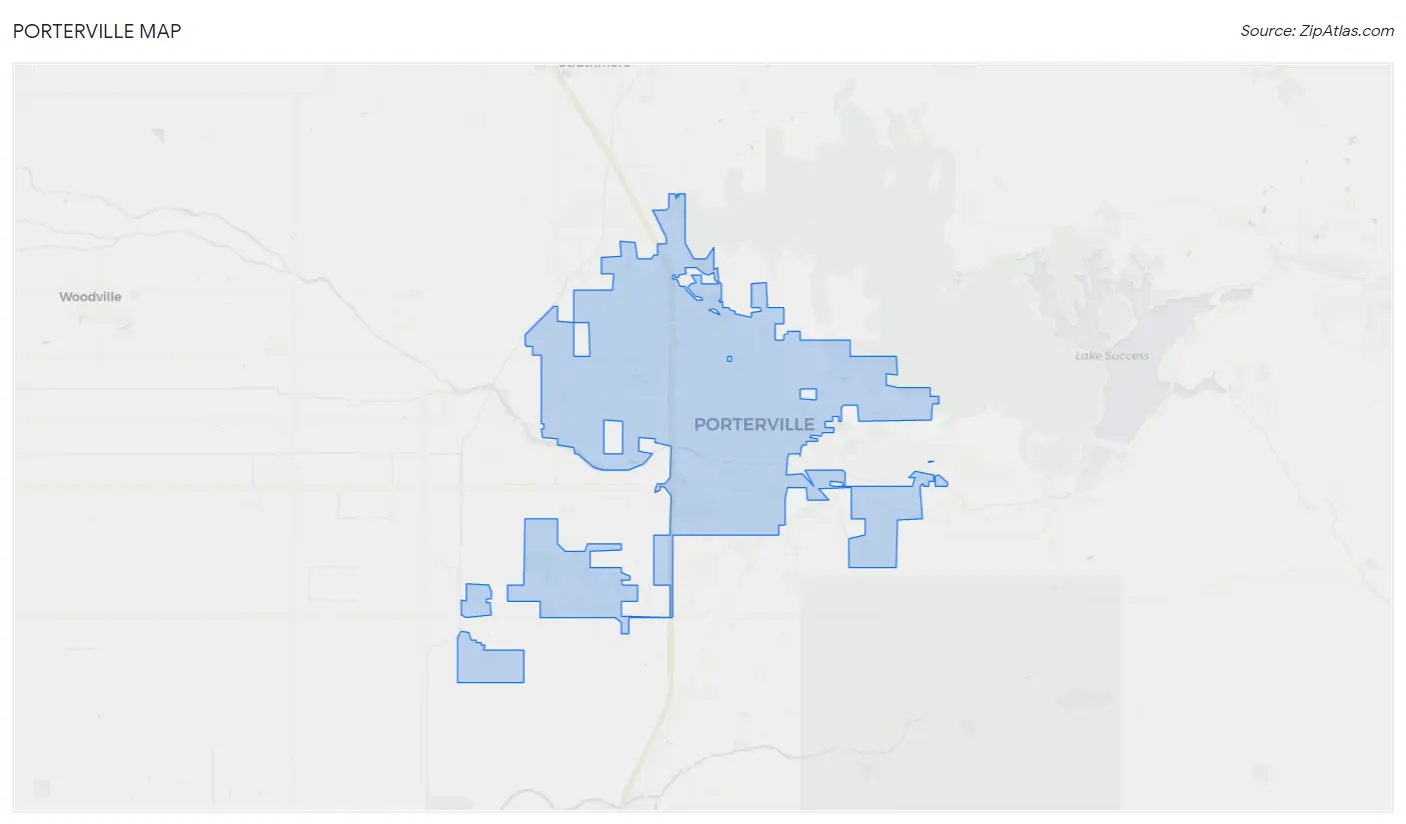 Porterville Map