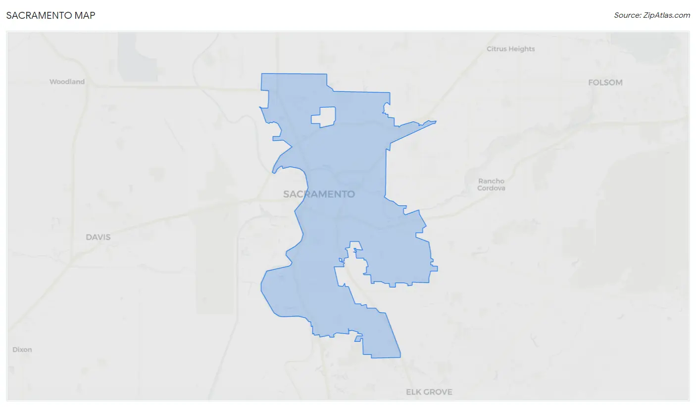 Sacramento Map