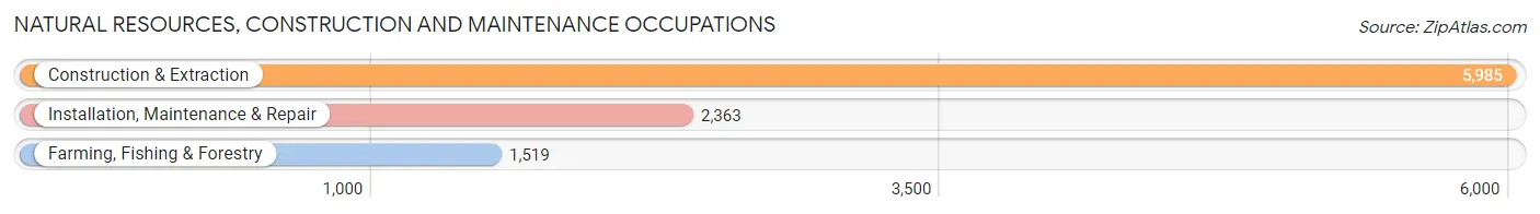 Natural Resources, Construction and Maintenance Occupations in Santa Rosa