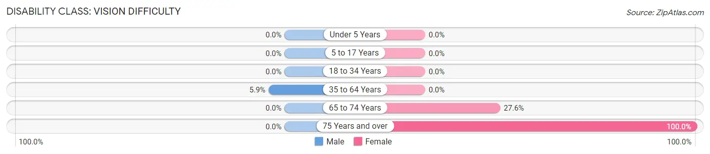 Disability in Stebbins: <span>Vision Difficulty</span>