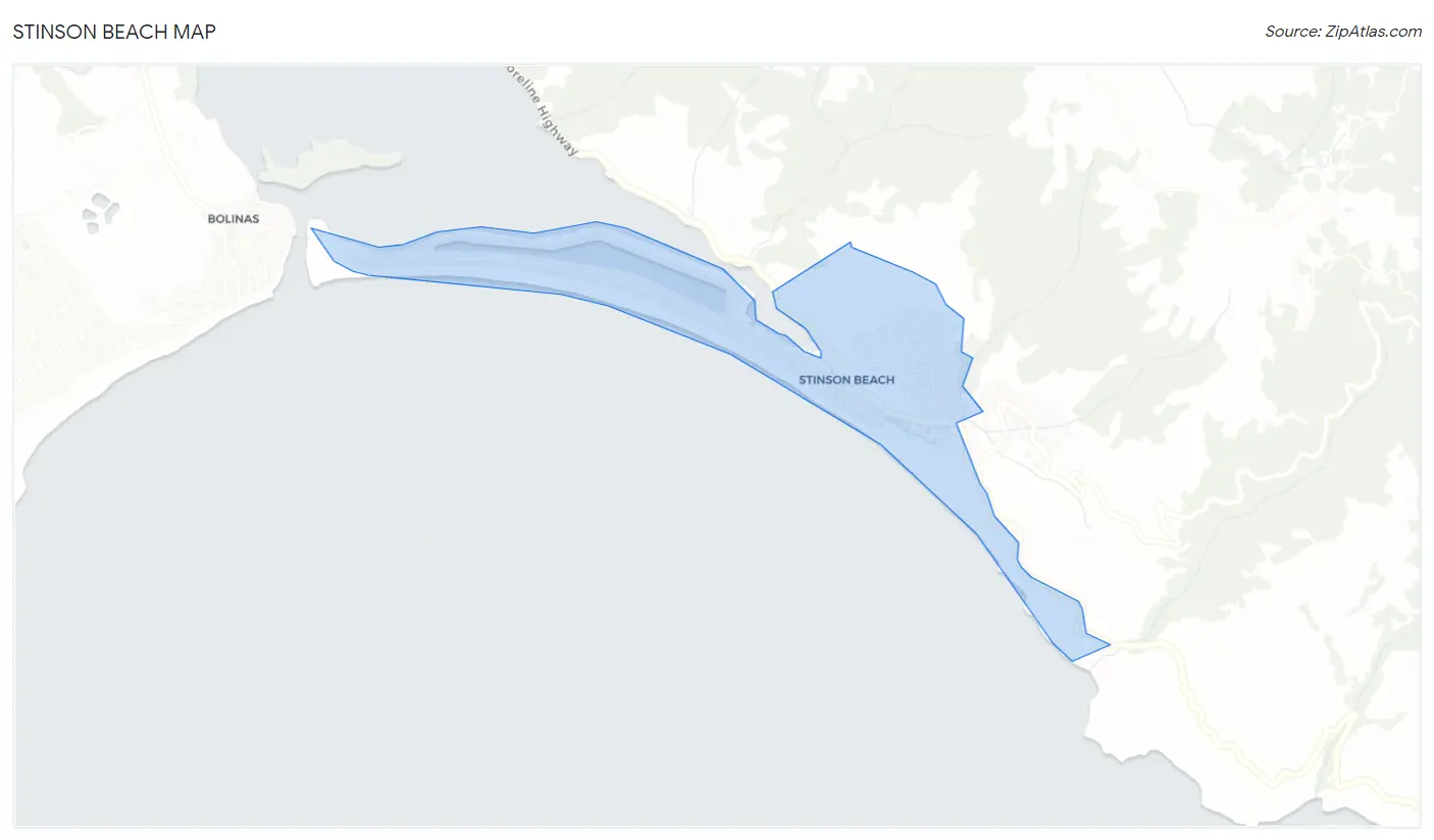 Stinson Beach Map