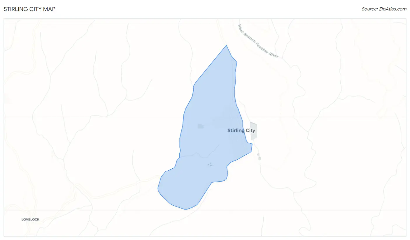 Stirling City Map