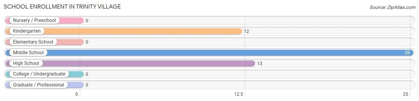 School Enrollment in Trinity Village