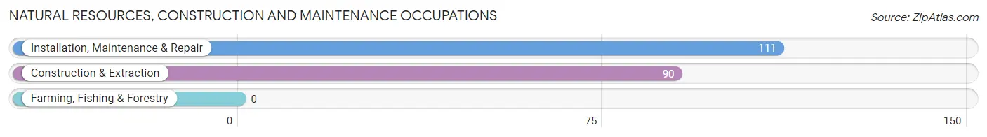 Natural Resources, Construction and Maintenance Occupations in Vine Hill