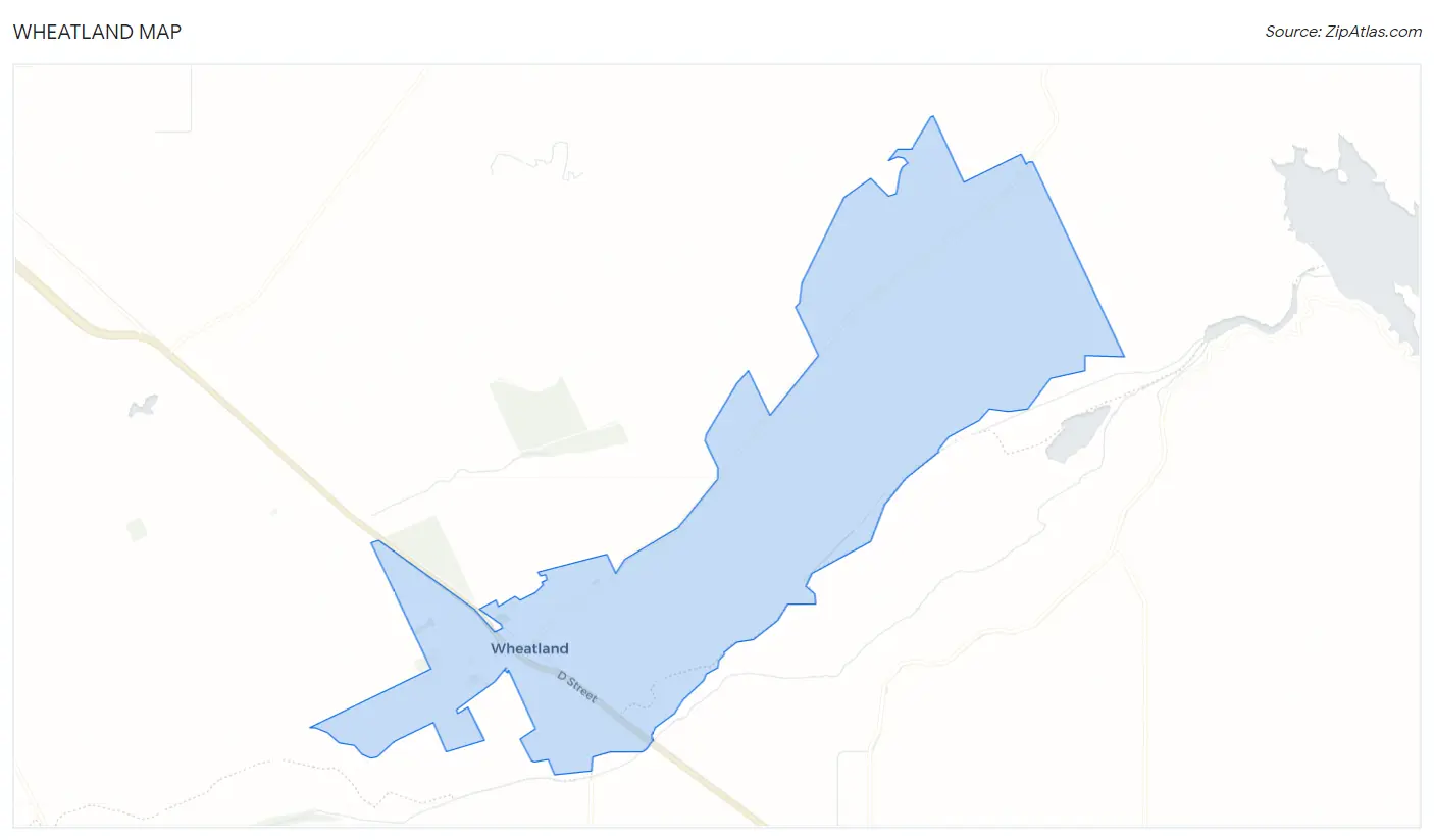 Wheatland Map