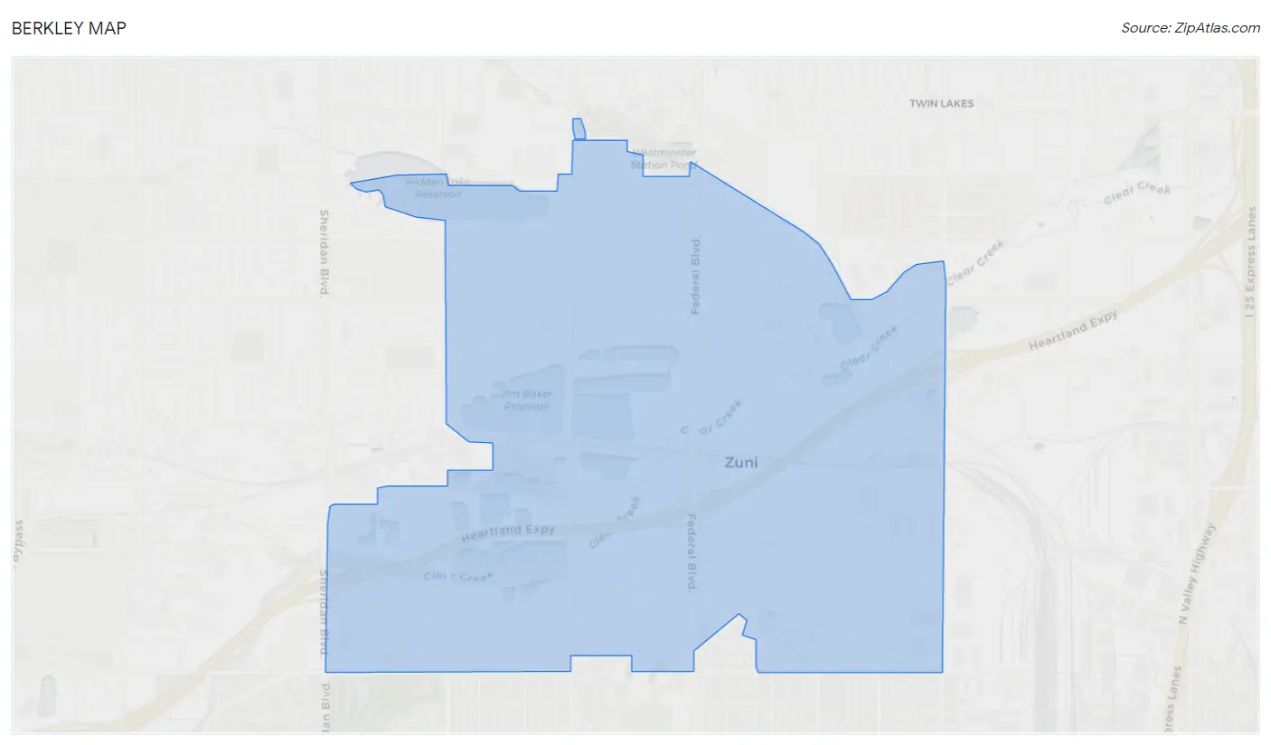 Berkley Map