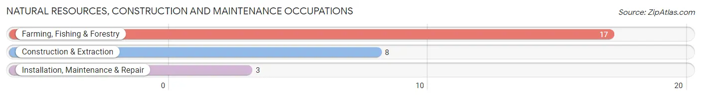 Natural Resources, Construction and Maintenance Occupations in Blanca