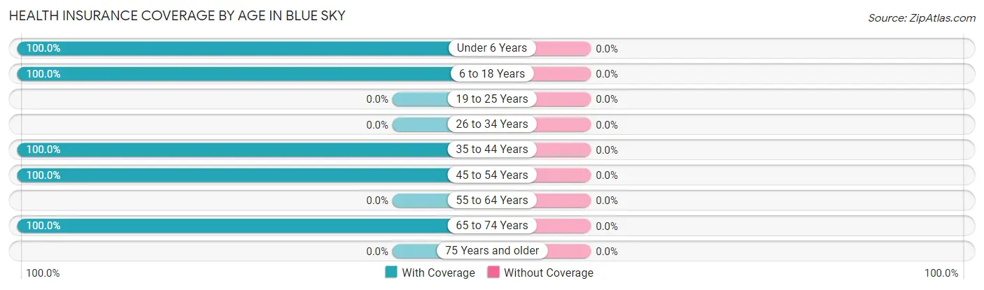 Health Insurance Coverage by Age in Blue Sky