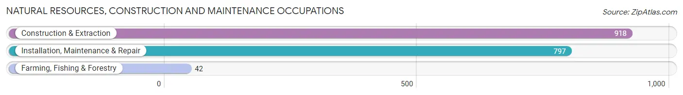 Natural Resources, Construction and Maintenance Occupations in Broomfield