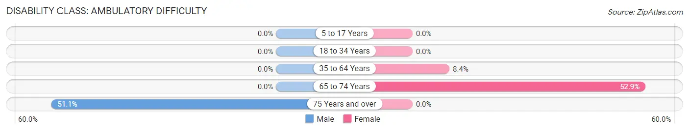 Disability in Byers: <span>Ambulatory Difficulty</span>