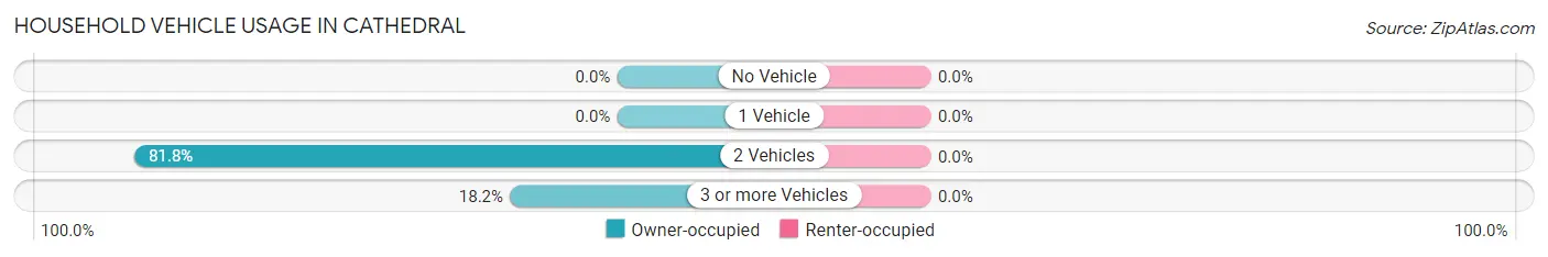 Household Vehicle Usage in Cathedral