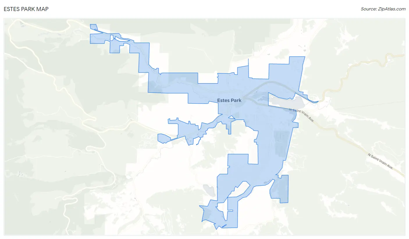 Estes Park Map