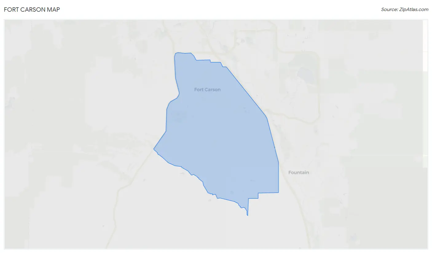 Fort Carson Map