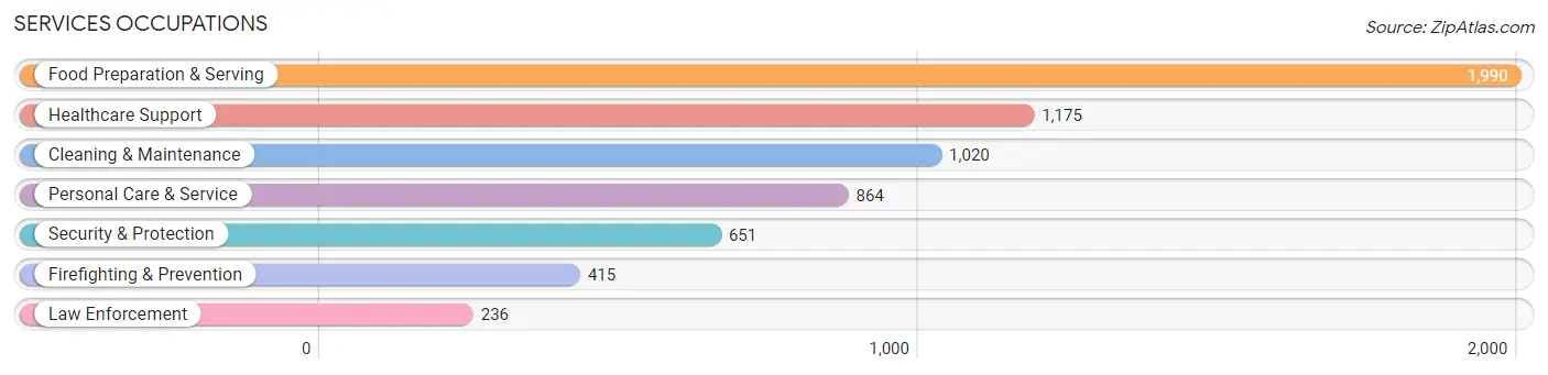 Services Occupations in Grand Junction