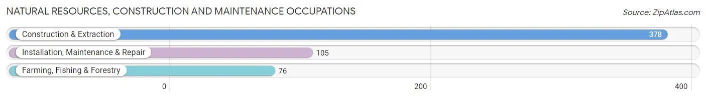 Natural Resources, Construction and Maintenance Occupations in Gunnison