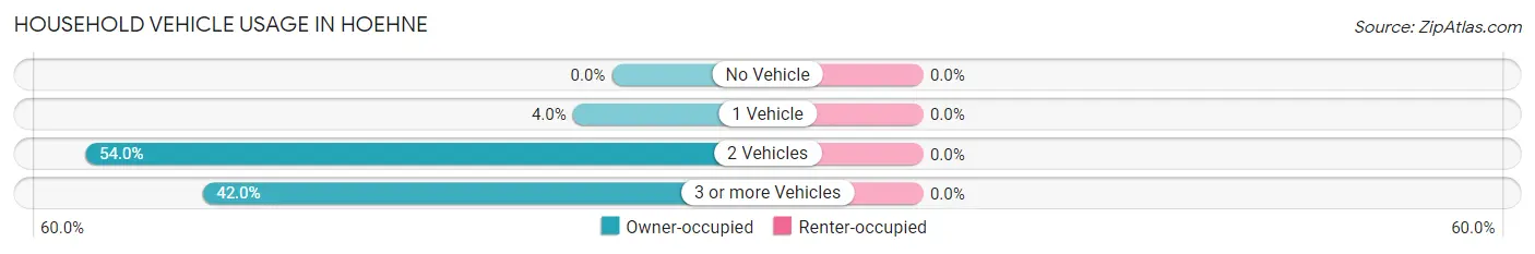 Household Vehicle Usage in Hoehne