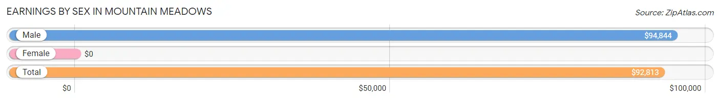 Earnings by Sex in Mountain Meadows