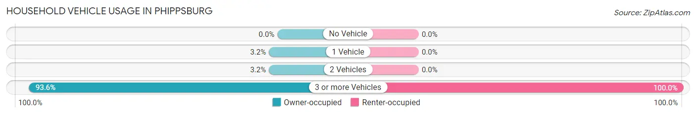 Household Vehicle Usage in Phippsburg