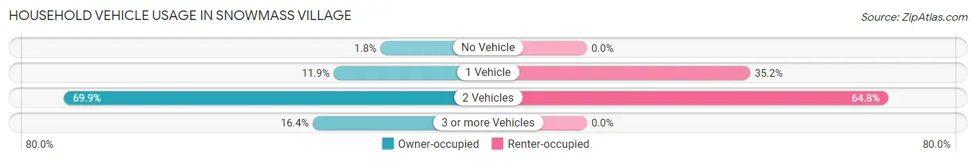 Household Vehicle Usage in Snowmass Village