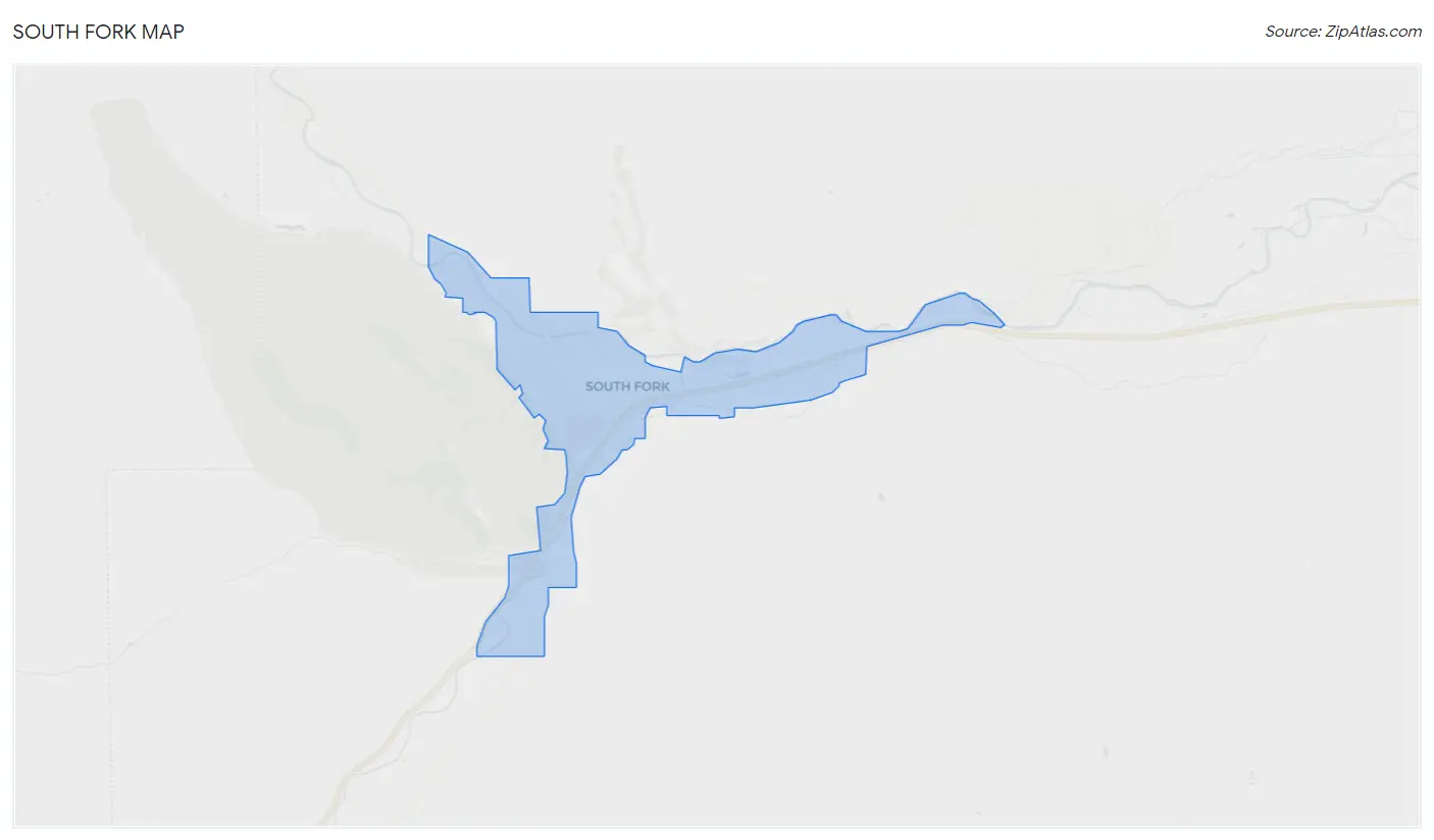 South Fork Map