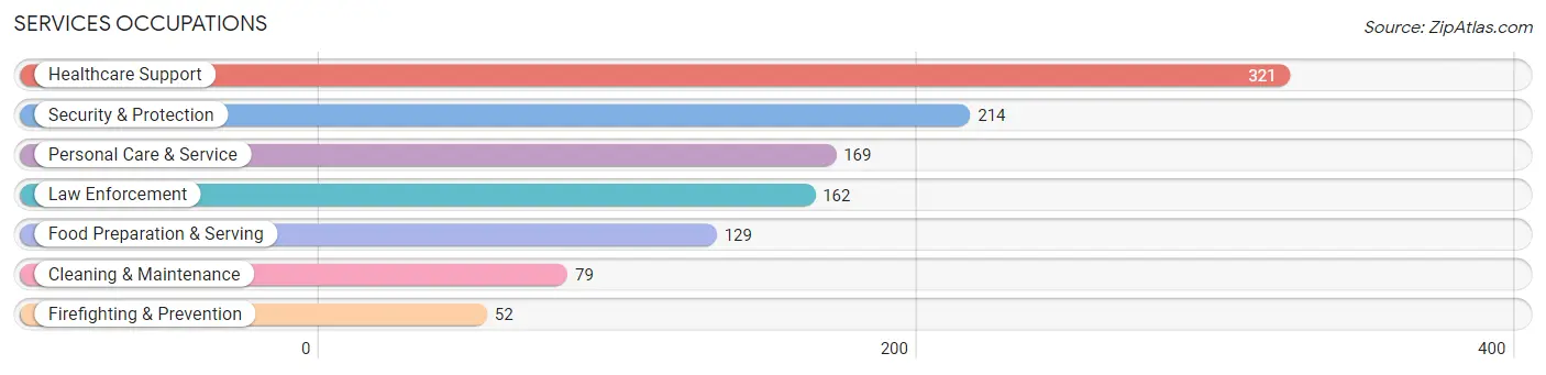 Services Occupations in New Milford