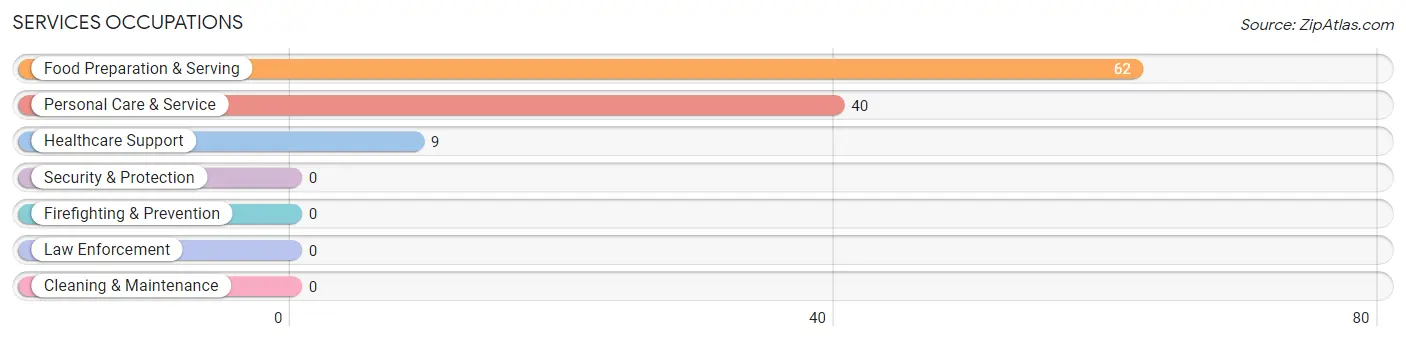 Services Occupations in Noroton