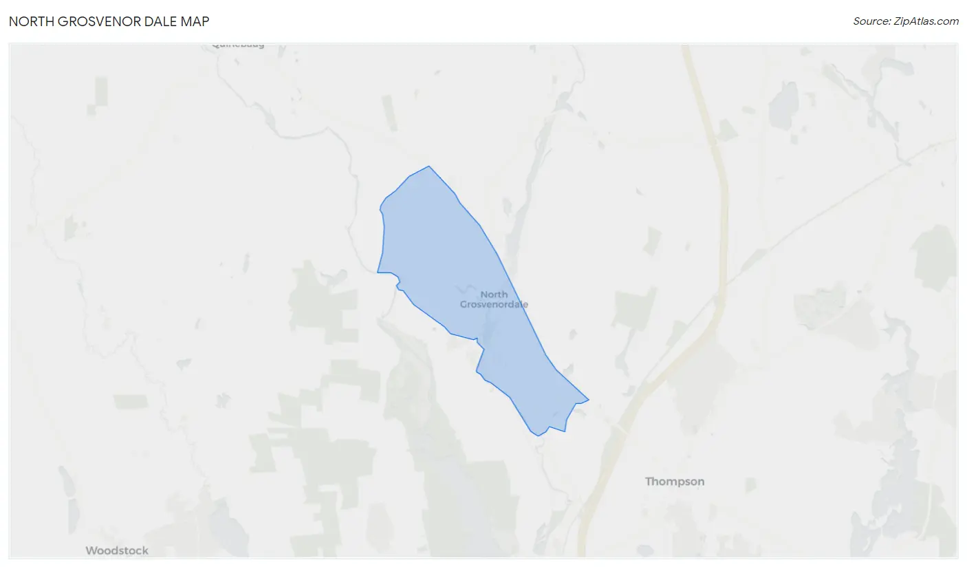 North Grosvenor Dale Map