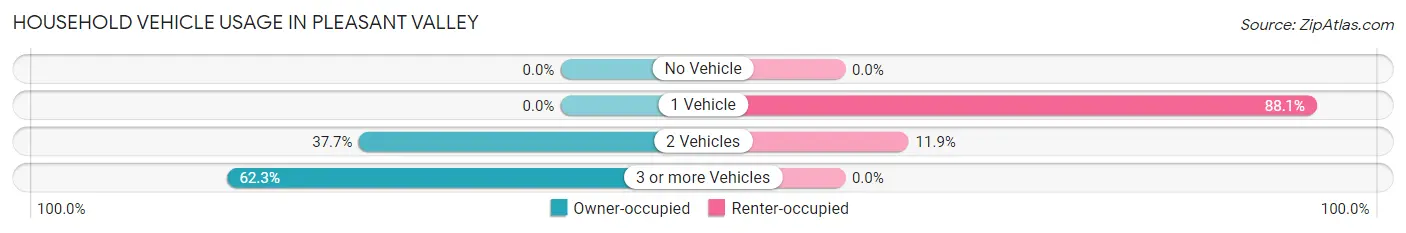 Household Vehicle Usage in Pleasant Valley